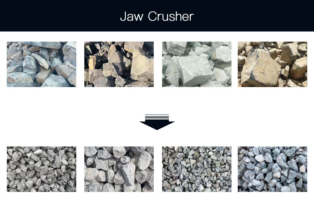 Mini Small Jaw crusher crushing stone