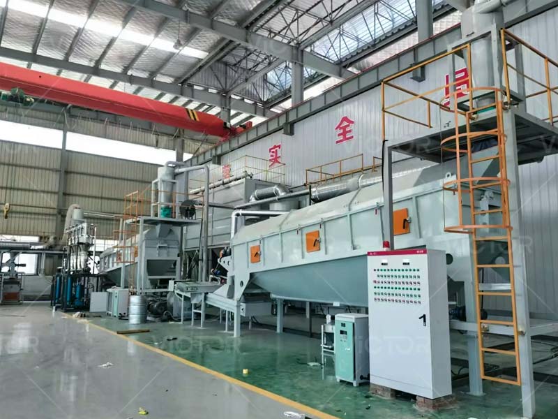 lithium battery recycling machine