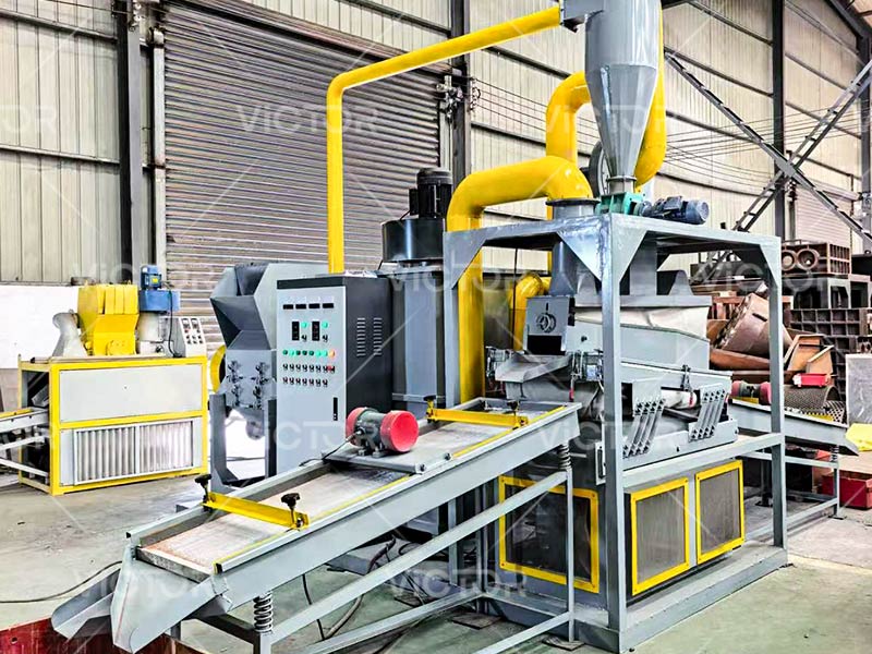 New Type of Cable Wire Recycling Machine